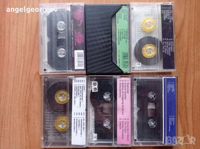 Аудио касети с метъл музика, снимка 3 - Аудио касети - 52680452