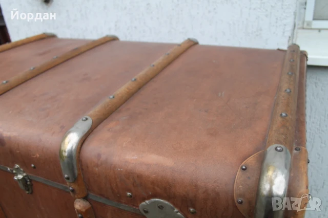 Стар куфар /1900-1930-та година/, снимка 11 - Антикварни и старинни предмети - 50447922