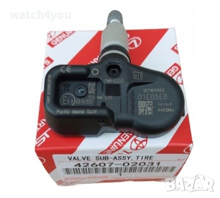 TPMS ДАТЧИК ЗА TOYOTA LEXUS. ТПМС ДАТЧИК ЗА НАЛЯГАНЕ В ГУМИТЕ ТОЙОТА ЛЕКСУС SENSOR.СЕНЗОР 42607 C210, снимка 2 - Части - 44393769