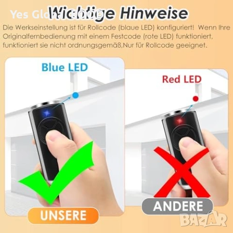 Hörmann HSE 4 BS дистанционно 868 MHz черен, снимка 4 - Друга електроника - 53509146