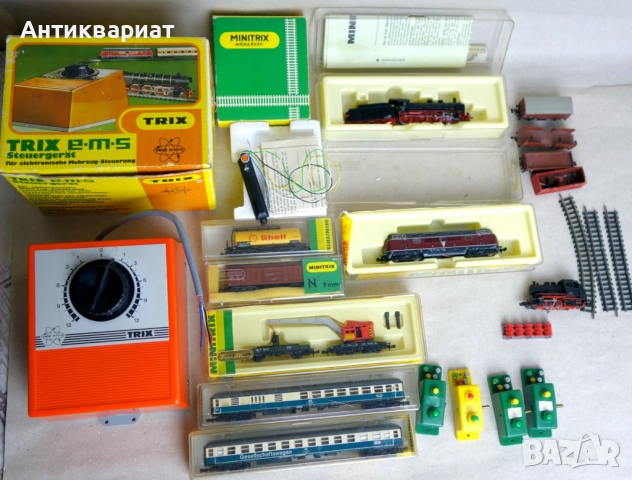 Комплект влакчета и вагони TRIX