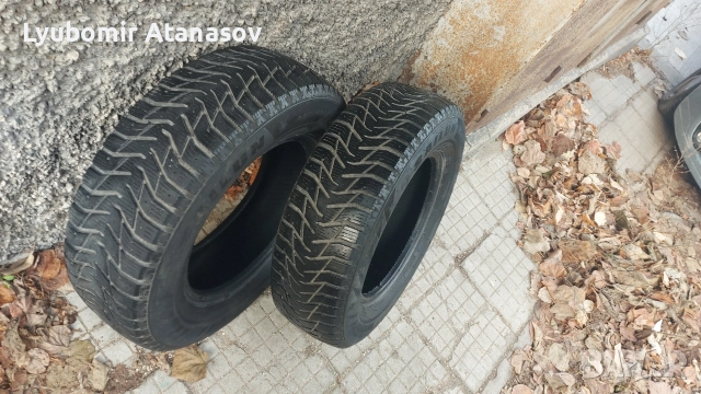 2бр.много запазени зимни гуми , снимка 2 - Гуми и джанти - 52822055