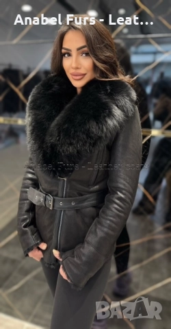 Дамски палта от естествена   кожа, снимка 13 - Палта, манта - 51996111