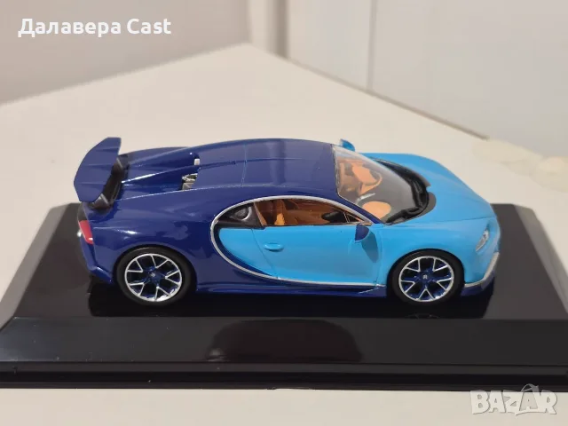 1/43 Bugatti Chiron 2016 Altaya , снимка 5 - Колекции - 55807521