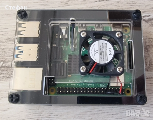 Raspberry Pi 4 8GB + 64GB card + захранване + кутия, снимка 7 - Работни компютри - 52115761