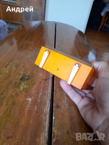 Настолен часовник,будилник СЛАВА,SLAVA #16, снимка 5 - Антикварни и старинни предмети - 51760508