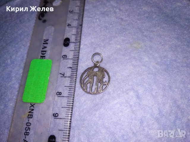 КАСТОР и ПОЛУКС Стар СРЕБЪРЕН ЗОДИАКАЛЕН МЕДАЛЬОН МАРКИРАНО СРЕБРО ВИСОКА ПРОБА ЗОДИЯ БЛИЗНАЦИ 35511, снимка 8 - Антикварни и старинни предмети - 39299295