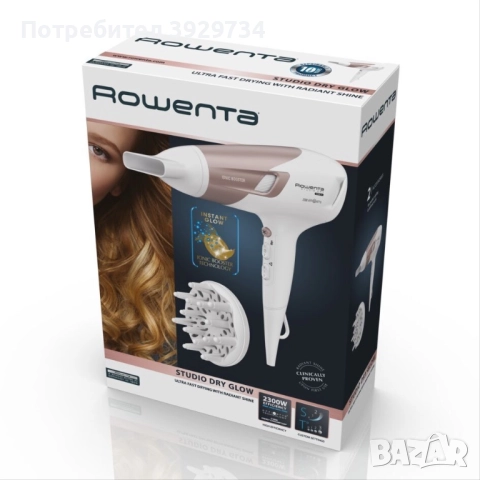 Rowenta сешоар Studio Dry Glow нов