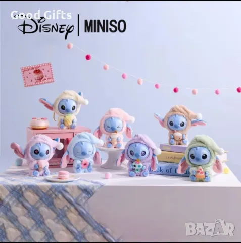 Labubu плюшена играчка Стич Лабубу, Плюшен ключодържател Стич, 18см, снимка 4 - Плюшени играчки - 50090254