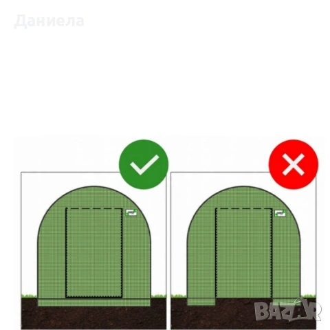 Градиснка оранжерия New Solution - отлична защита за вашите култури - 4 х 2,5 х 2м, снимка 12 - Други стоки за дома - 53616400