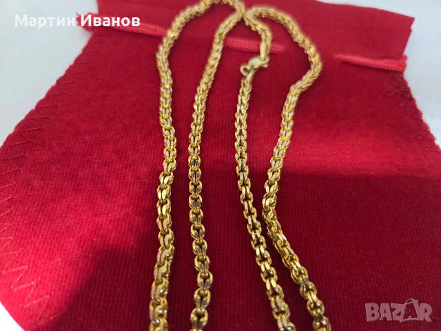 Златен синджир 7, снимка 7 - Колиета, медальони, синджири - 53604805