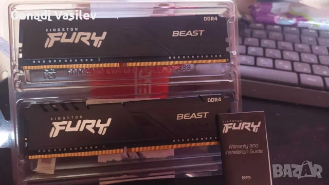 Памет 2x8GB DDR4 3200 Kingston Fury Beast