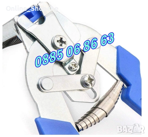 Клещи за връзване на колбаси, луканки, суджуци + 1200 скоби, снимка 7 - Друго търговско оборудване - 51803125