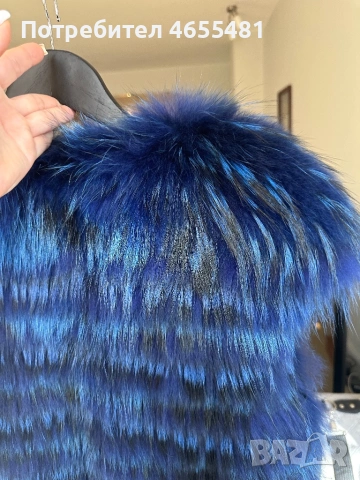 Елек от естествен косъм, снимка 5 - Елеци - 53487506