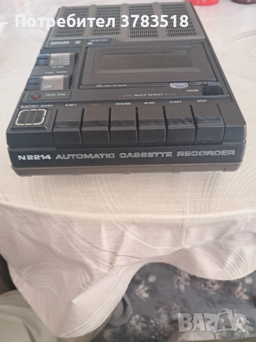 Касетофон, снимка 2 - Радиокасетофони, транзистори - 53333932