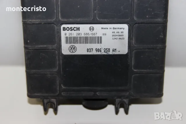 Моторен компютър VW Passat B4 (1993-1996г.) 0261203686/687 / 037906258AM / 037 906 258 AM, снимка 2 - Части - 49206815