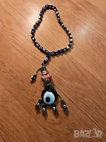 Старинна османска броеница с око на Назар амулет против уроки предпазва от зли очи  турска броеница