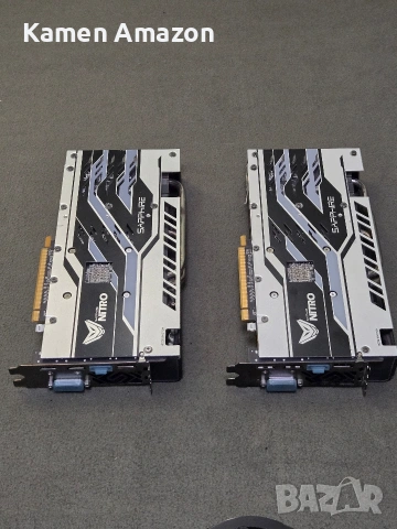 sapphire nitro Radeon RX 580 4GB , снимка 2 - Видеокарти - 53460839