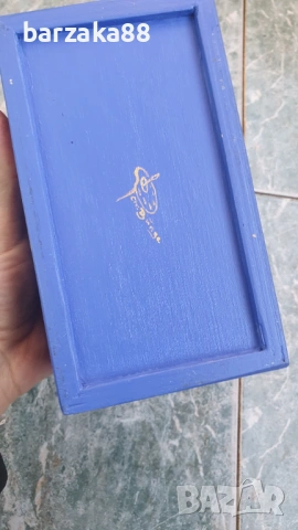 Дървена рисувана кутия на Св. Франциск, снимка 3 - Колекции - 53612294