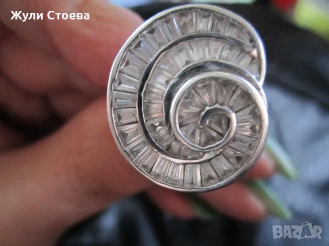Масивен сребърен пръстен