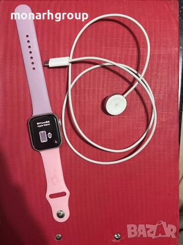 Смарт часовник Apple watch series 8 45mm със зарядно, снимка 5 - Дамски - 52192173