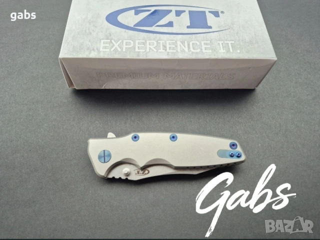 Сгъваем нож ZERO TOLERANCE ZT0392, снимка 4 - Ножове - 52454962