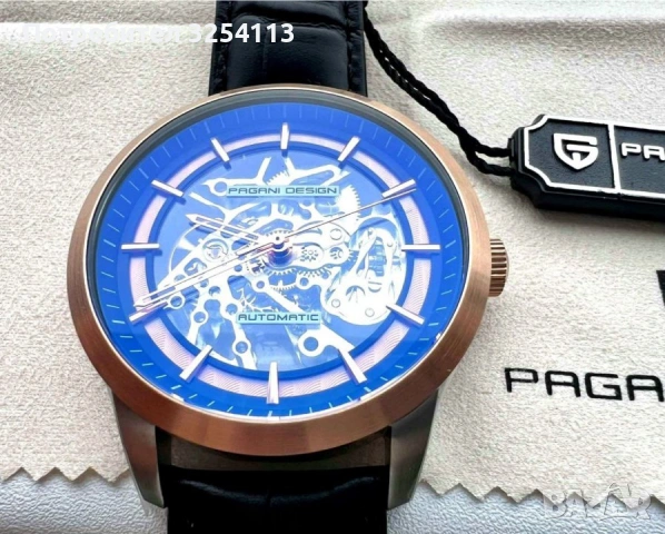 Pagani Design механичен , снимка 5 - Мъжки - 53280953
