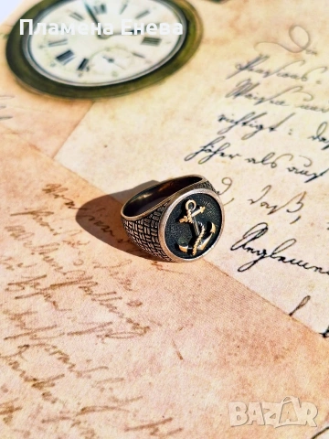 Дизайнерски мъжки сребърен пръстен , снимка 9 - Пръстени - 53614095