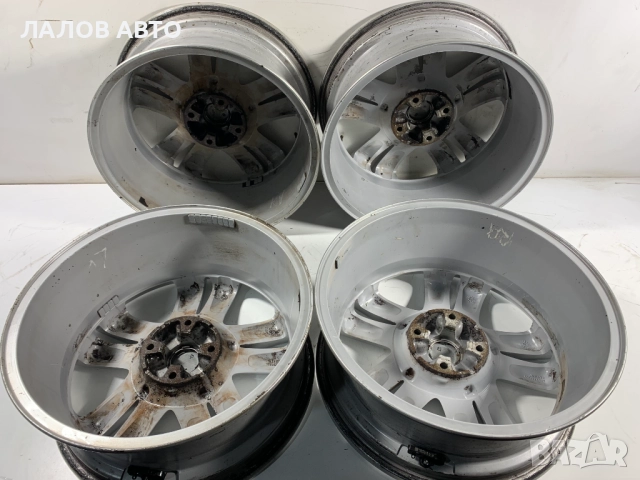 Алуминиеви джанти с датчици Пежо Peugeot 17 цола 9685737280 7j ET29 4x108 ц.о. 65, снимка 6 - Гуми и джанти - 52365870