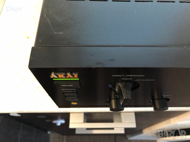 Като нов Akai AM-37, снимка 4 - Ресийвъри, усилватели, смесителни пултове - 41438077
