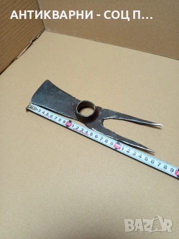 Соц Стара Ръчно Кована Мотичка Каластирка., снимка 10 - Антикварни и старинни предмети - 50660105