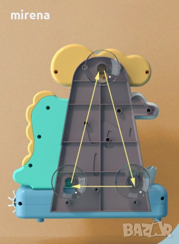 Въртящо се водно колело Играчки за баня Динозавър, снимка 3 - Играчки за стая - 40349117