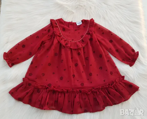 Детска рокля 12-18 месеца / ръст 86см. , снимка 11 - Бебешки рокли - 49647891