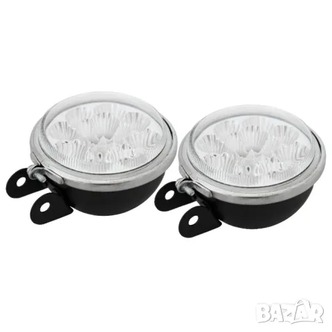 Дневни LED светлини 90мм 12V 2 броя, снимка 2 - Аксесоари и консумативи - 55865214