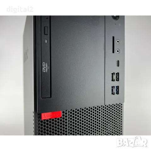 Lenovo M920T Tower, Core i5 8th Gen, 8 GB,SSD 256 + 1 TB HDD 24м Гар., снимка 7 - Работни компютри - 47744875