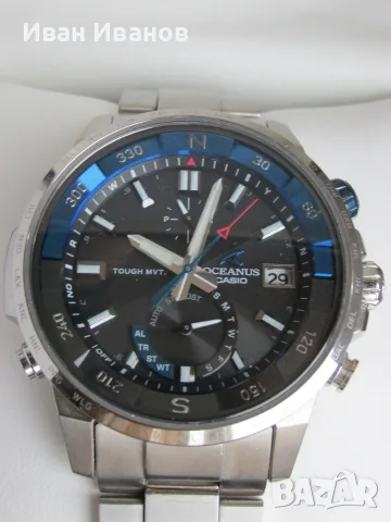 CASIO OCW-P1000 OCEANUS Cachalot TITANIUM MULTI BAND 6 10 BAR MADE IN JAPAN, снимка 4 - Мъжки - 56272036