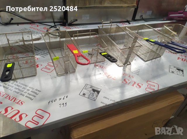 Професионален фритюрник двоен 2×5,5л. Чисто нов ТОП Цена 220лв/112,48€, снимка 16 - Обзавеждане на кухня - 33431971