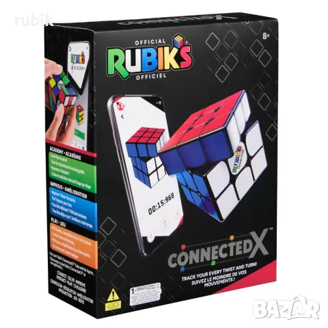 Оригинален смарт куб на Рубик 3x3x3 Rubik's Cube ConnectedX, снимка 6 - Игри и пъзели - 44996887