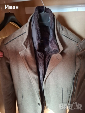 Вълнено палто TEODOR - L размер