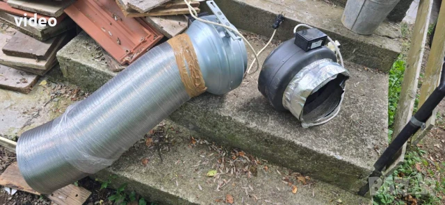 Вентилатор канален центробежен VOK-C 125 180W 70db 1105 m³, снимка 6 - Вентилатори - 50866022