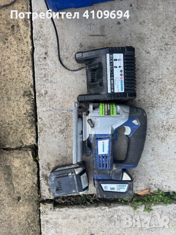 акумулаторен прободен трион Berner, снимка 2 - Други машини и части - 53766651