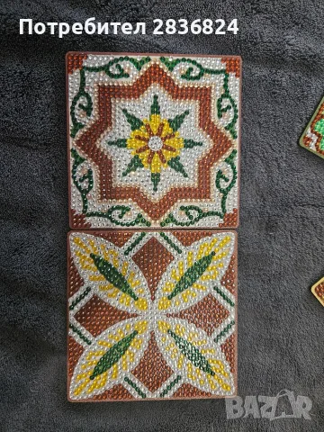 Подложки за чаши, снимка 3 - Декорация за дома - 55878792