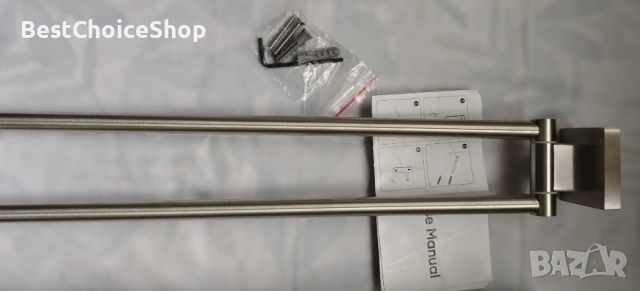 2бр. Двойни закачалки за баня – стенен монтаж, снимка 3 - Други стоки за дома - 53502077