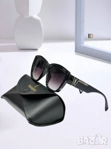 очила с калъф, кутия и ув защита christian dior ysl saint laurent, снимка 6 - Слънчеви и диоптрични очила - 50766284