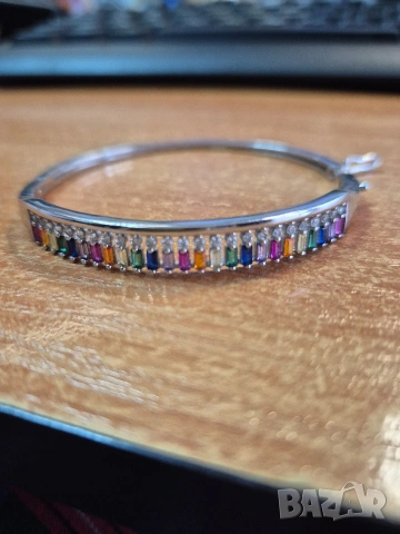 комплект сребърни гривна и пръстен, снимка 6 - Бижутерийни комплекти - 53118064