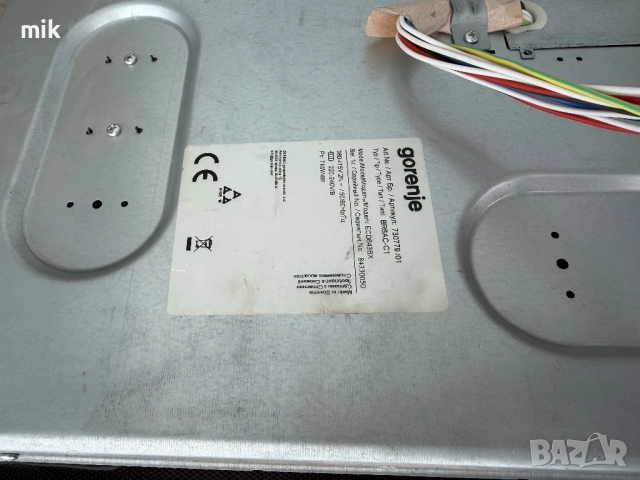 Фурна за вграждане Gorenje Инокс с котлони, снимка 11 - Печки, фурни - 52559838