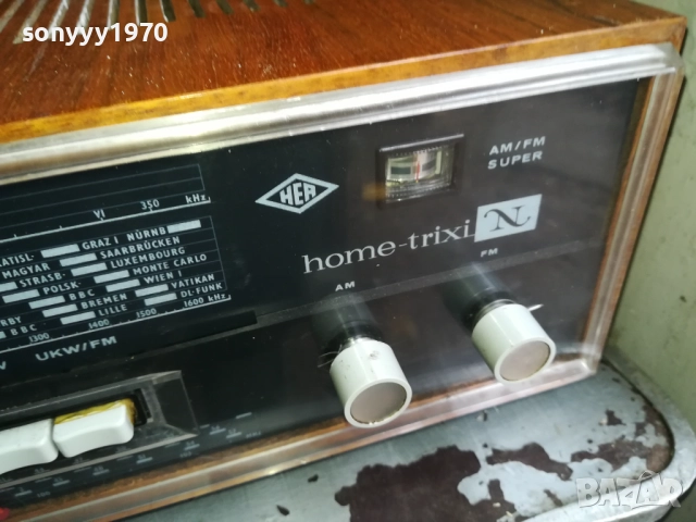 HOME-TRIXI RADIO-АНТИКА ВНОС SWISS 0911251725LCHERY2, снимка 17 - Ресийвъри, усилватели, смесителни пултове - 52352924