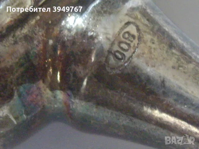 Старо масивно малко шишенце., снимка 5 - Арт сувенири - 50060255