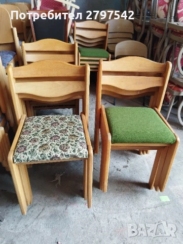 Дървени столове А106