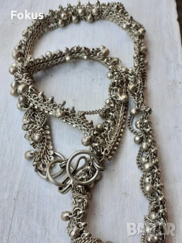 ЖЕСТОК КОЛАН ЗА НОСИЯ СЪС ЗВЪНЧЕТА, снимка 4 - Антикварни и старинни предмети - 53503604